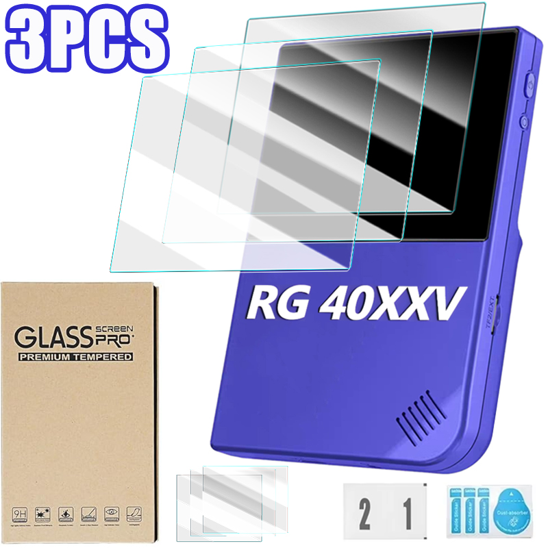 Gaming Console Anbernic - 3-1 قطعة الزجاج المقسى ل Anbernic