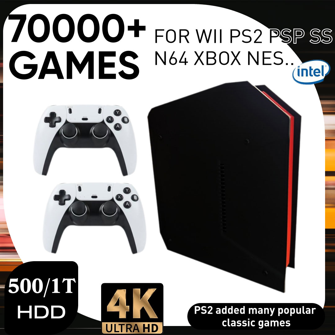 Gaming Console Emulator - جهاز ألعاب فيديو ريترو X4 مع