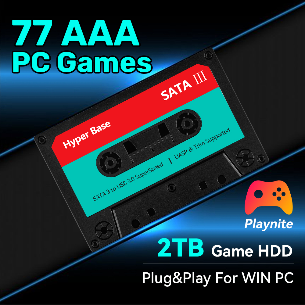 Gaming Console Emulator - قرص صلب للألعاب بسعة 2 تيرابايت