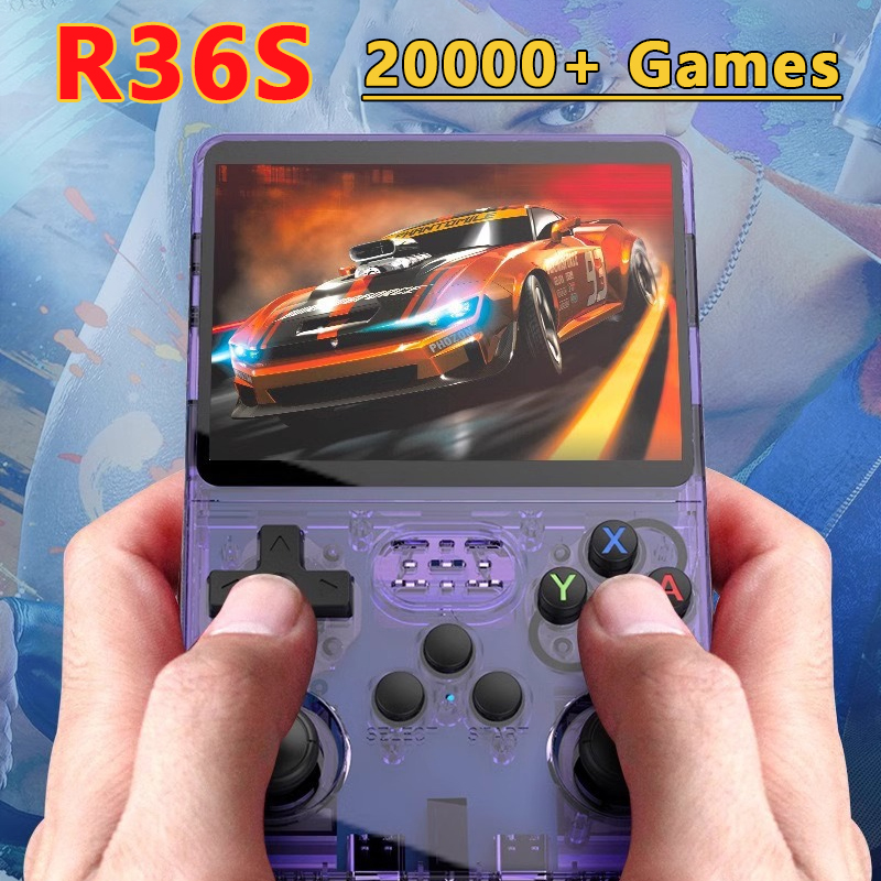 Gaming Console Os - جهاز ألعاب محمول جديد R36S بتصميم