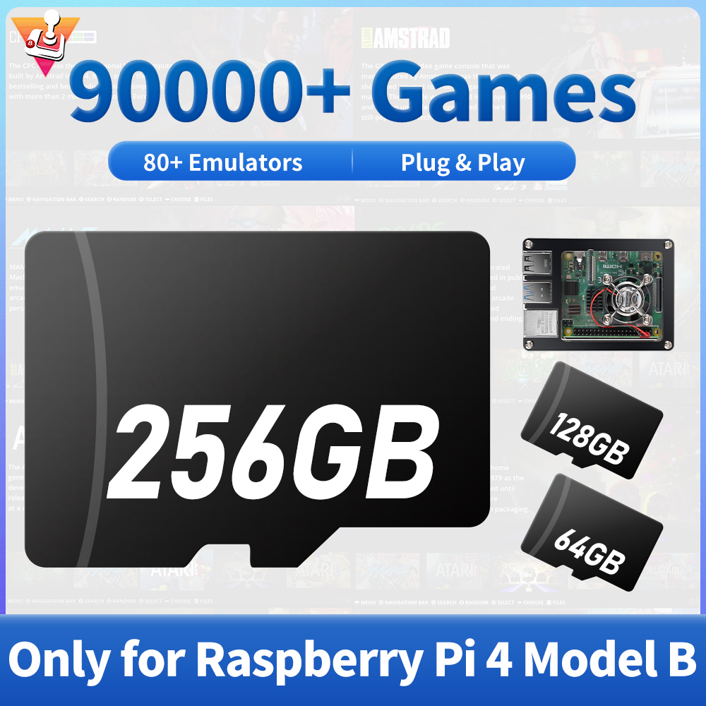 Gaming Console Emulator - بطاقة لعبة TF لـ Raspberry Pi