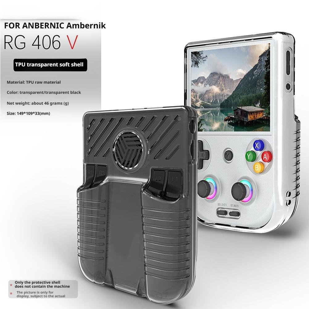 المضادة للخدش شفافة بولي TPU ا - مراجعة Gaming Console Anbernic وسعره