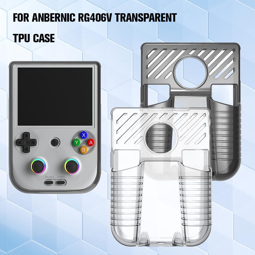 المضادة للخدش شفافة بولي TPU ا - مراجعة Gaming Console Anbernic وسعره