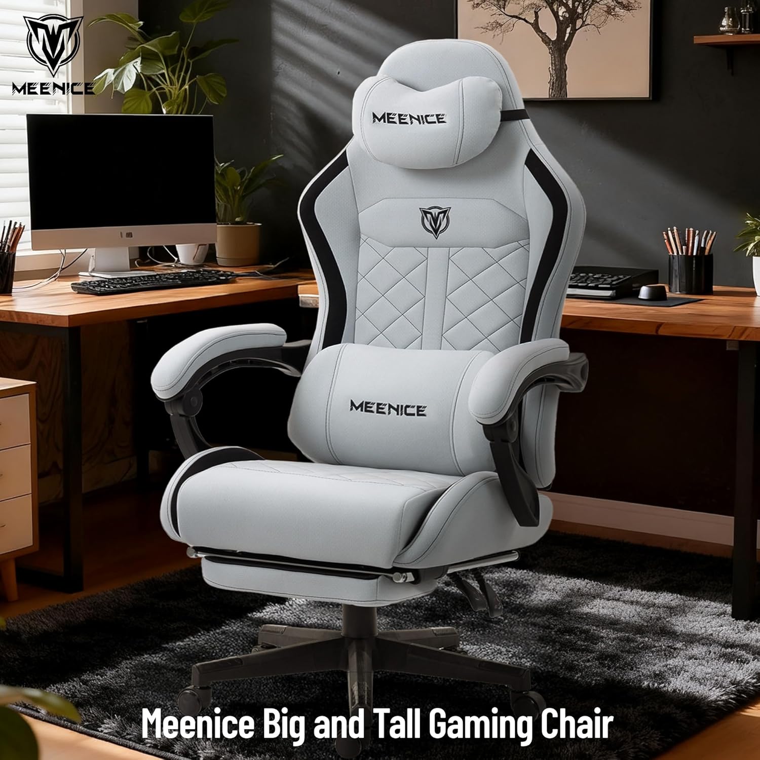 # كرسي ألعاب كبير الحجم مصنوع  - مراجعة Gaming Chair Cushion وسعره