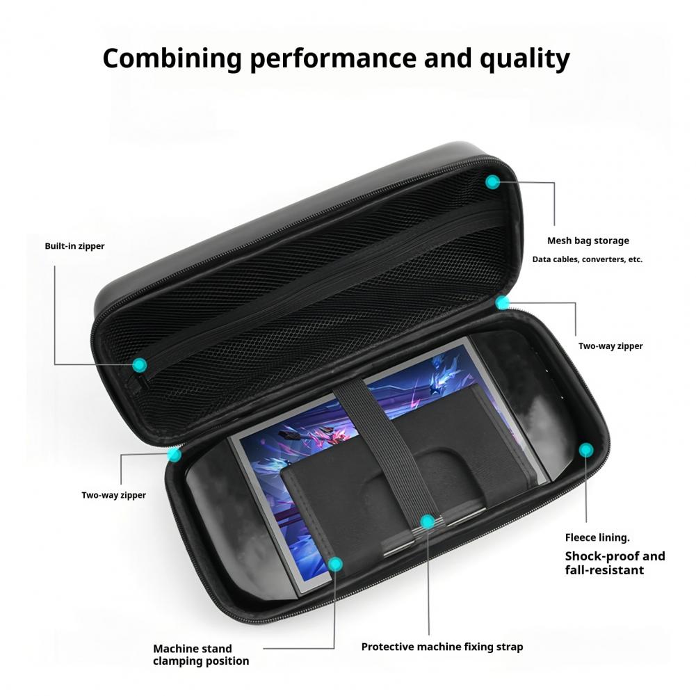 حقيبة تخزين صلبة مقاومة للصدما - مراجعة Gaming Console Portable وسعره