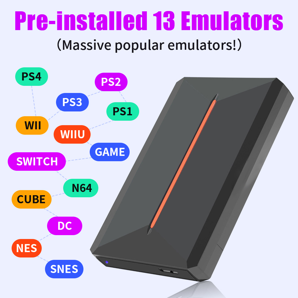 Launchbox OS Retro Gaming HDD  - مراجعة Gaming Console Os وسعره