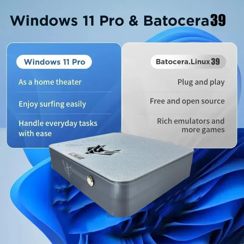 جهاز ألعاب AK1 Pro بنظام مزدوج - مراجعة Gaming Console Emulator وسعره