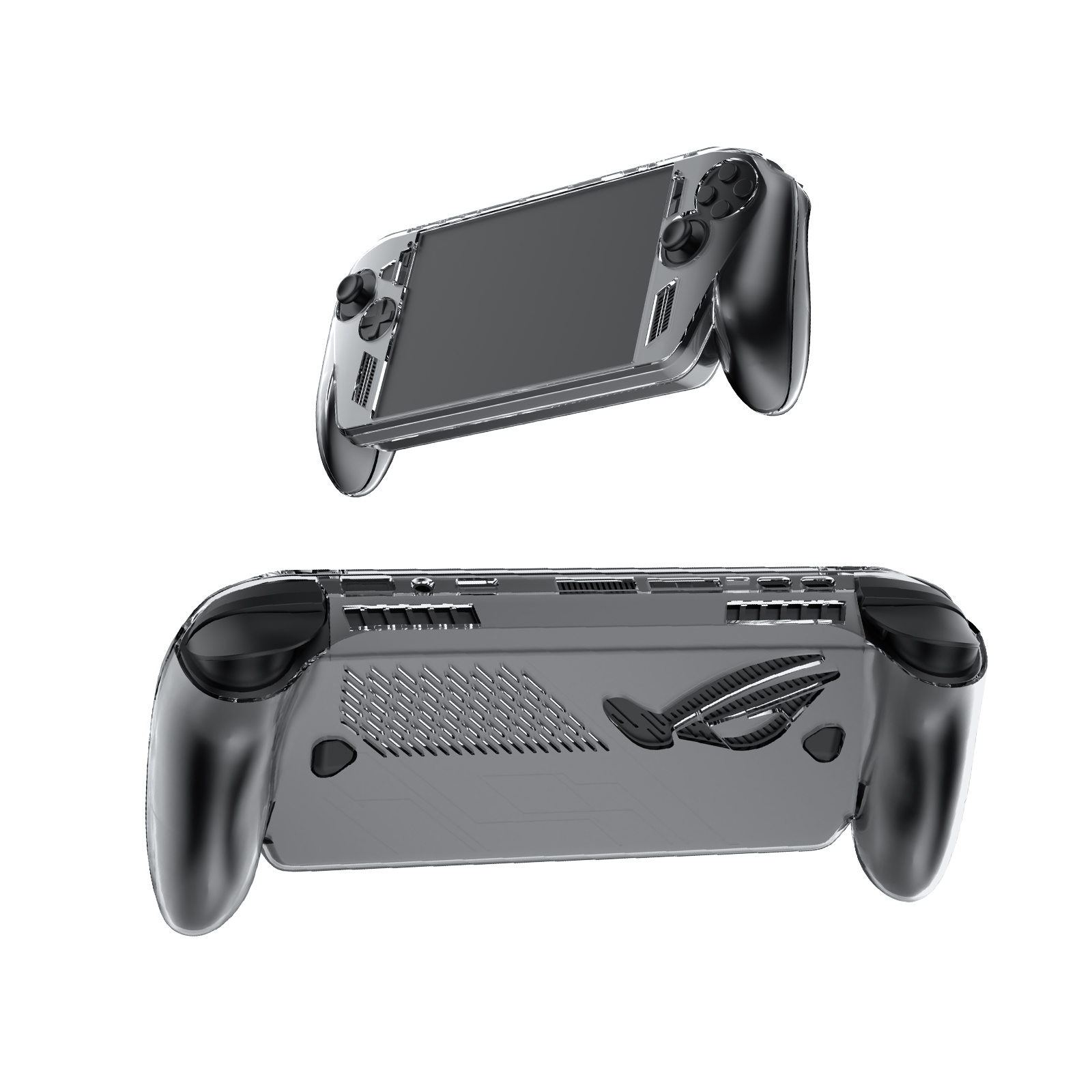 حافظة شفافة مقاومة للصدمات لجه - مراجعة Gaming Console Rog Ally وسعره