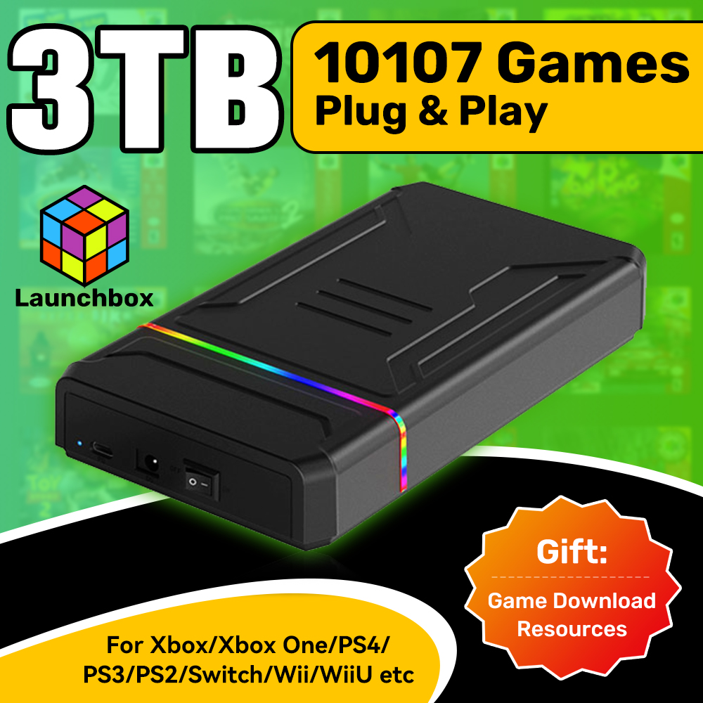 3T Gaming HDD Launchbox OS Ret - مراجعة Gaming Console Os وسعره