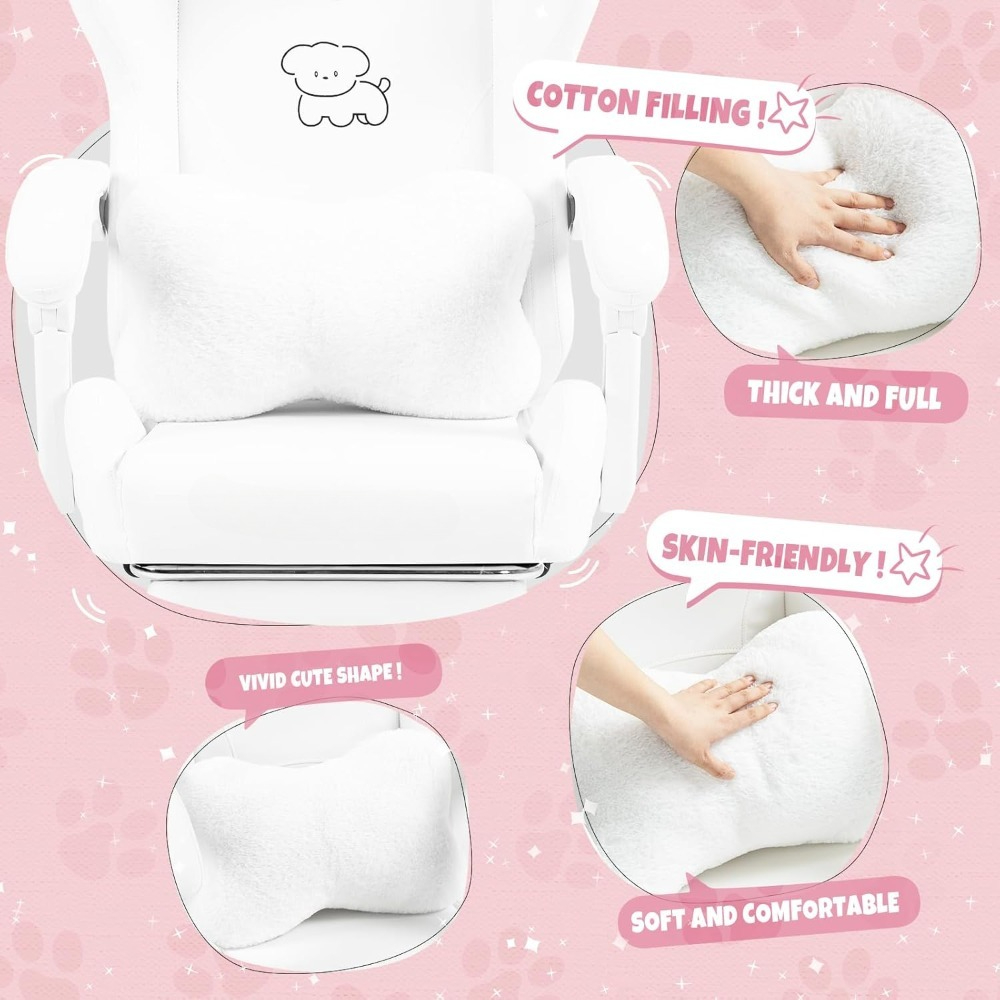 كرسي ألعاب لطيف مع وسادة قطنية - مراجعة Gaming Chair Cushion وسعره