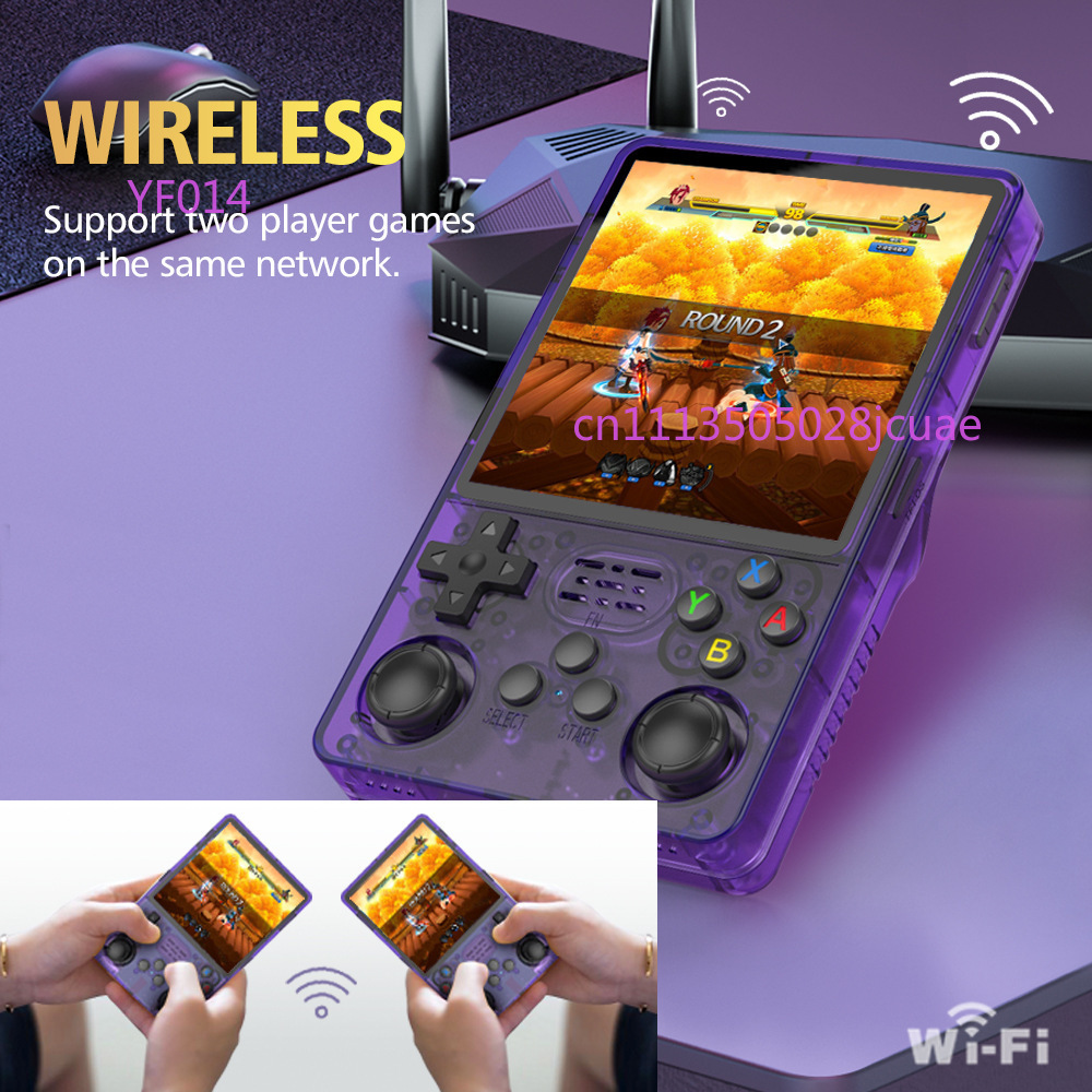 جهاز ألعاب محمول R36Plus مفتوح - مراجعة Gaming Console Portable وسعره