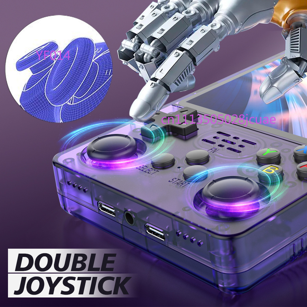 جهاز ألعاب محمول R36Plus مفتوح - مراجعة Gaming Console Portable وسعره