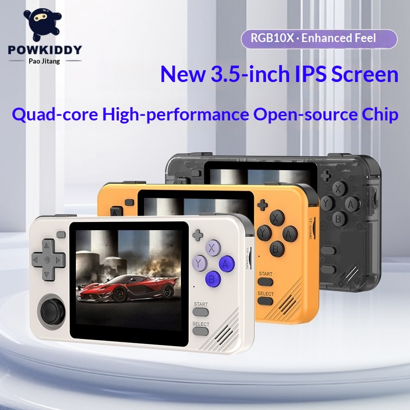 جهاز ألعاب محمول Powkiddy RGB1 - مراجعة Gaming Console Os وسعره