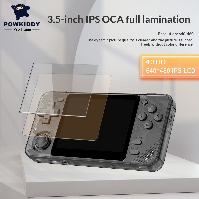 جهاز ألعاب محمول Powkiddy RGB1 - مراجعة Gaming Console Os وسعره