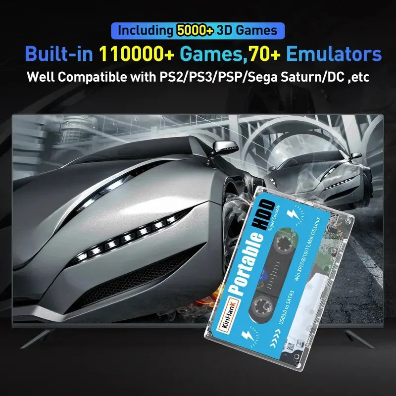 وحدة تحكم فائقة 500G Gaming HD - مراجعة Gaming Console Os وسعره