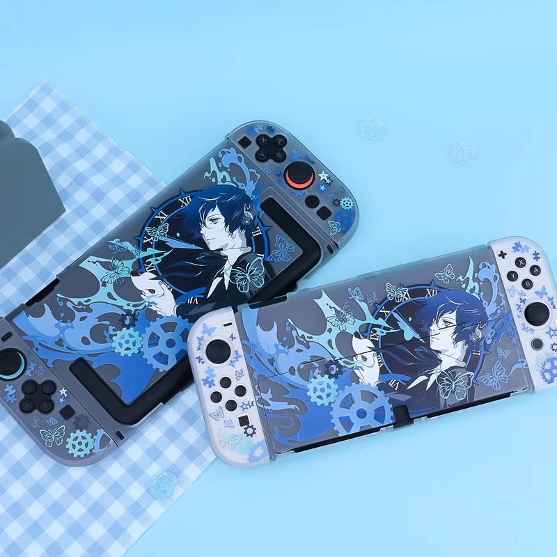 غطاء حماية صلب شبه شفاف بتصميم - مراجعة Gaming Console Nintendo وسعره