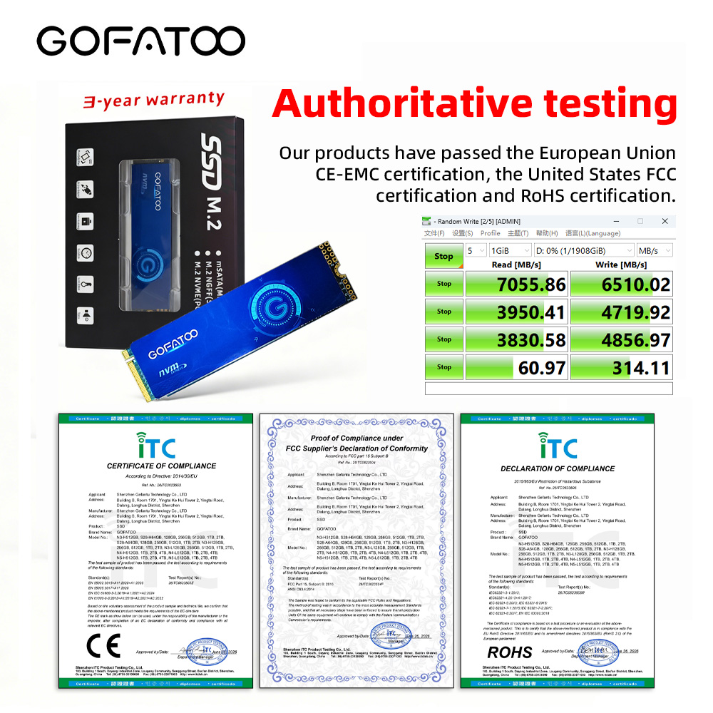 قرص صلب داخلي GOFATOO 7000 ميج - مراجعة Gaming Console Driving وسعره