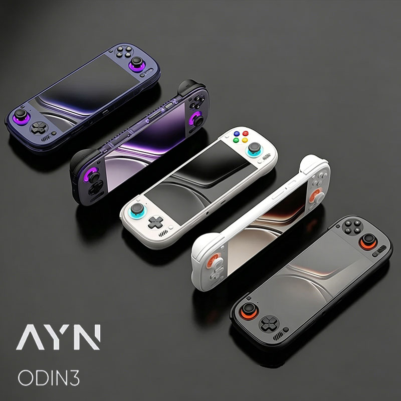 AYN ODIN3 وحدة تحكم ألعاب محمو - مراجعة Gaming Console Old School وسعره