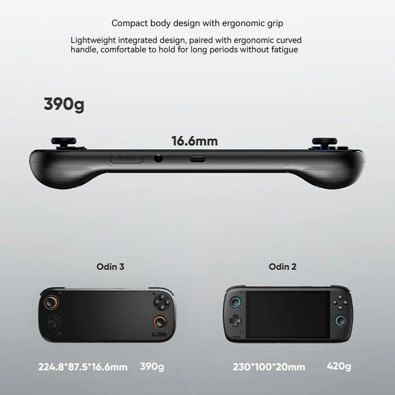 AYN ODIN3 وحدة تحكم ألعاب محمو - مراجعة Gaming Console Old School وسعره