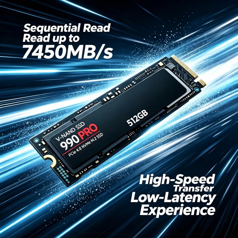 عرض ساخن: قرص SSD 990 PRO M.2  - مراجعة Gaming Console Driving وسعره
