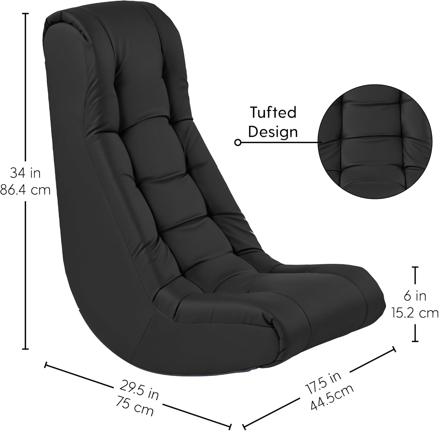 كرسي أرضي مريح مع وسادة، مقعد  - مراجعة Gaming Chair Cushion وسعره