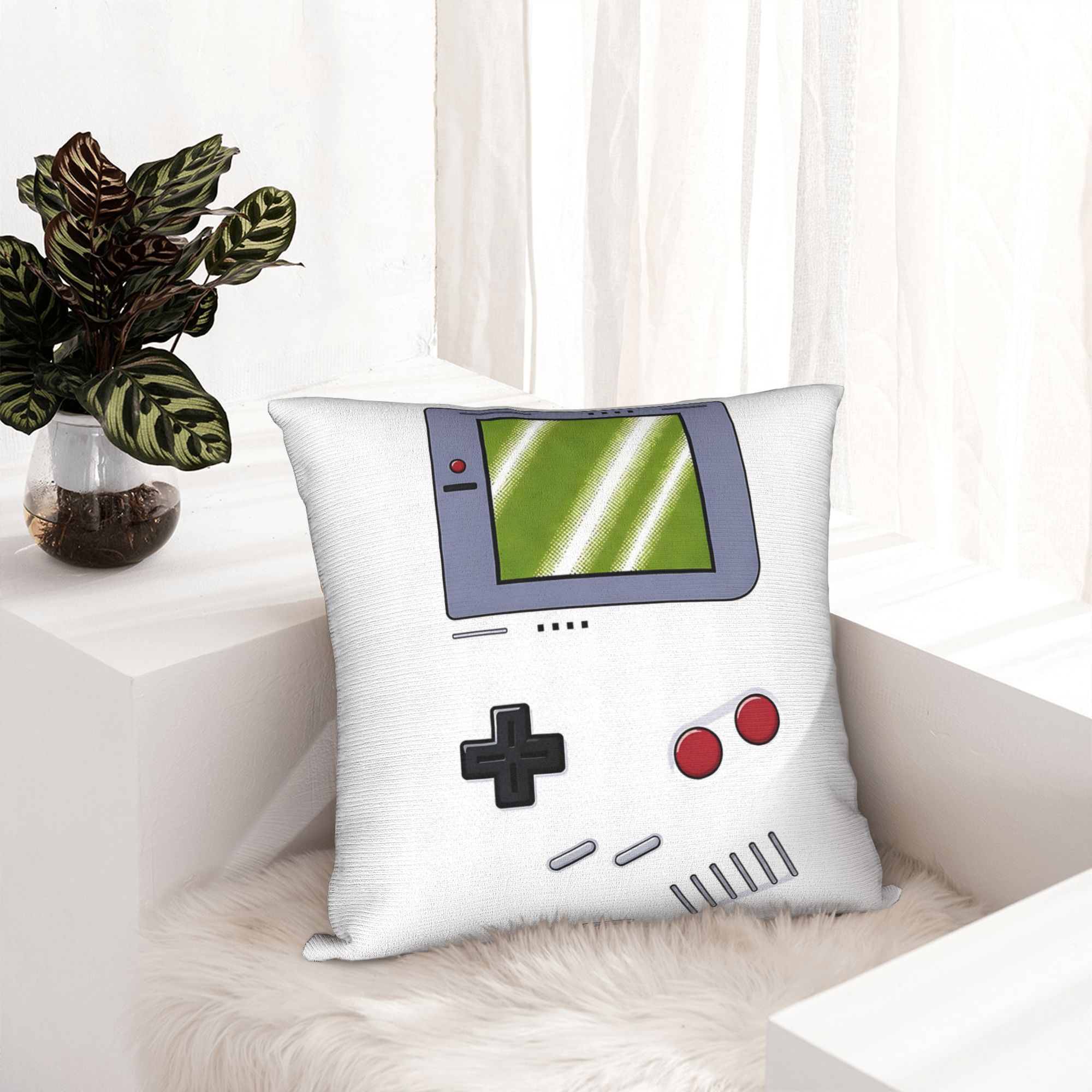 غطاء وسادة بتصميم وحدة تحكم أل - مراجعة Gaming Console Old School وسعره