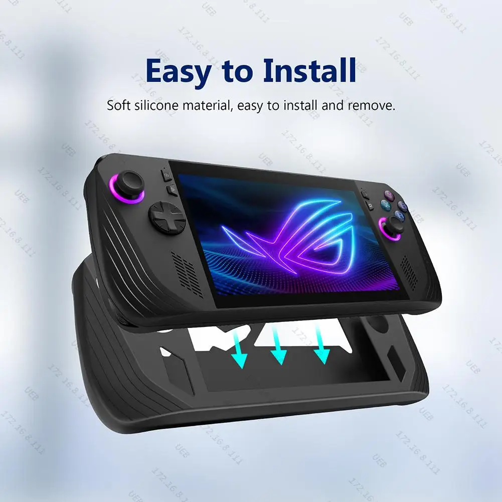غطاء حماية من السيليكون مقاوم  - مراجعة Gaming Console Rog Ally وسعره