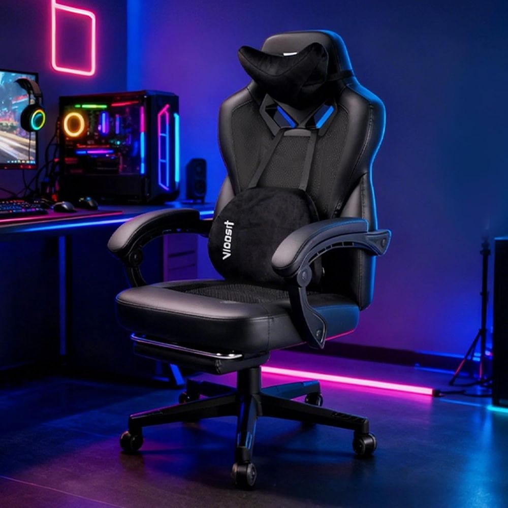 كرسي مكتب مريح قابل للإمالة مع - مراجعة Gaming Chair Cushion وسعره