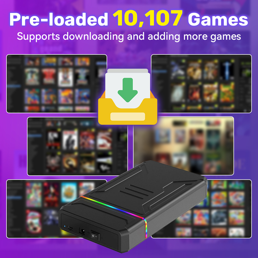 قرص صلب للألعاب Launchbox OS 3 - مراجعة Gaming Console Os وسعره