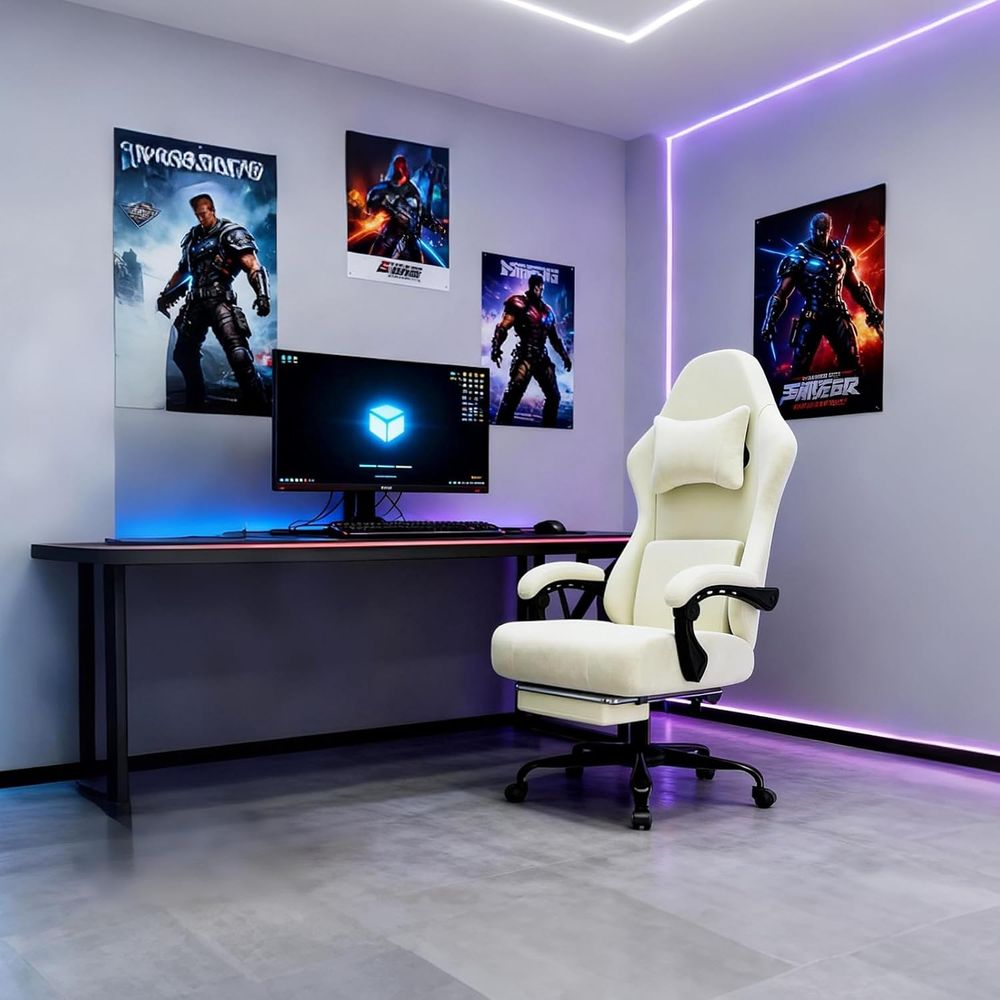 كرسي ألعاب مريح مع دعم أسفل ال - مراجعة Gaming Chair Cushion وسعره