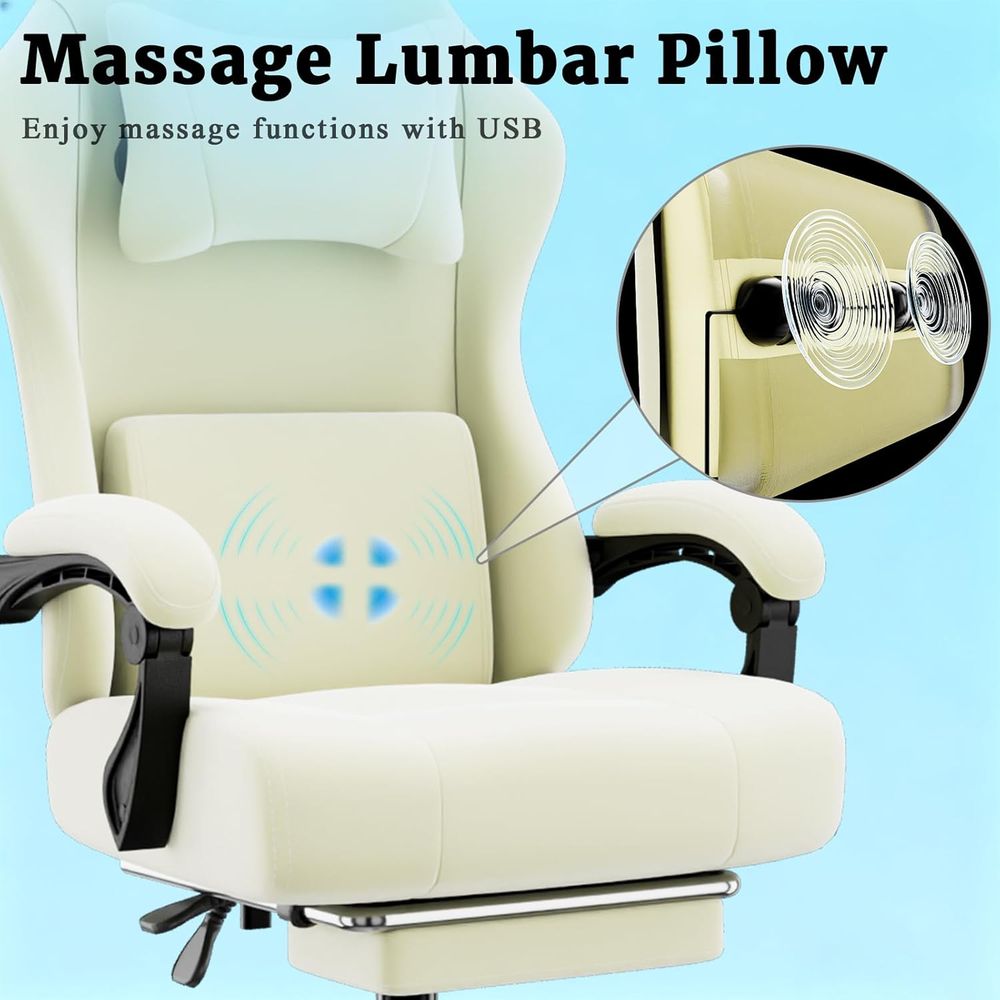 كرسي ألعاب مريح مع دعم أسفل ال - مراجعة Gaming Chair Cushion وسعره
