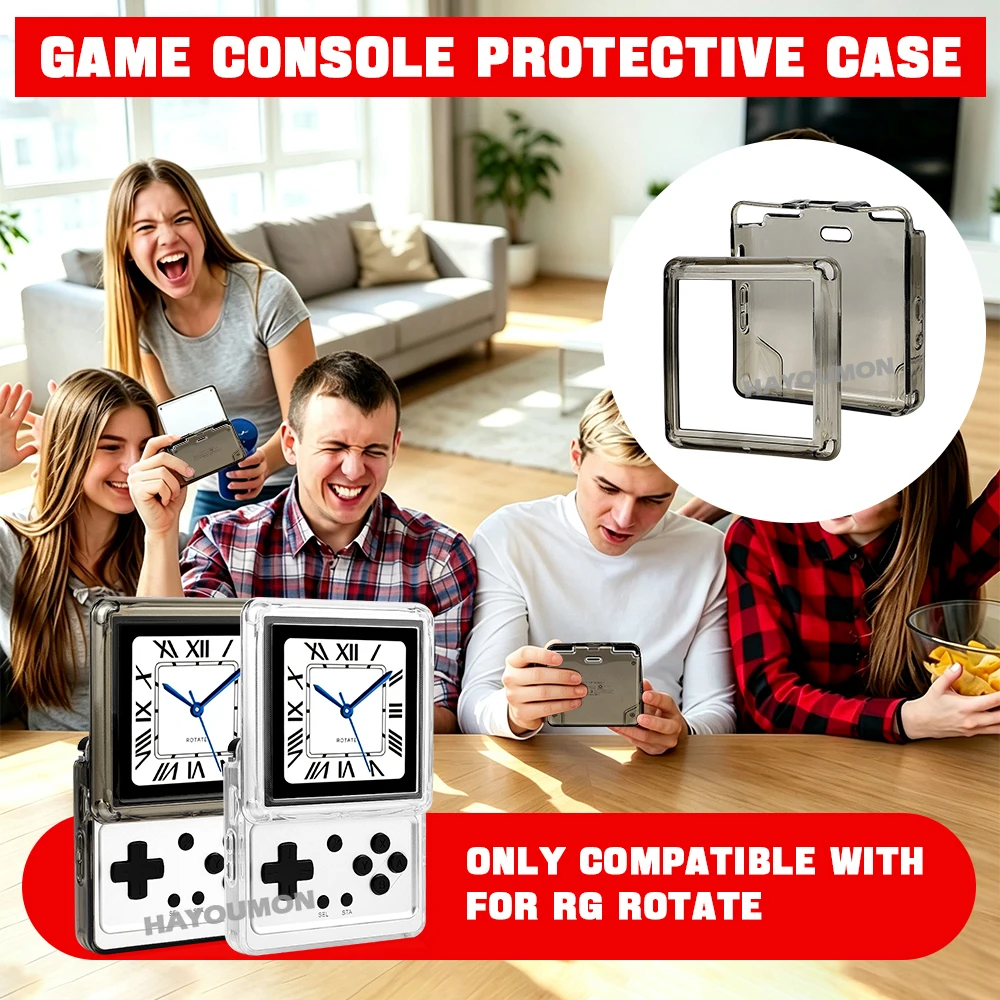 حافظة وحدة تحكم ألعاب شفافة سو - مراجعة Gaming Console Anbernic وسعره