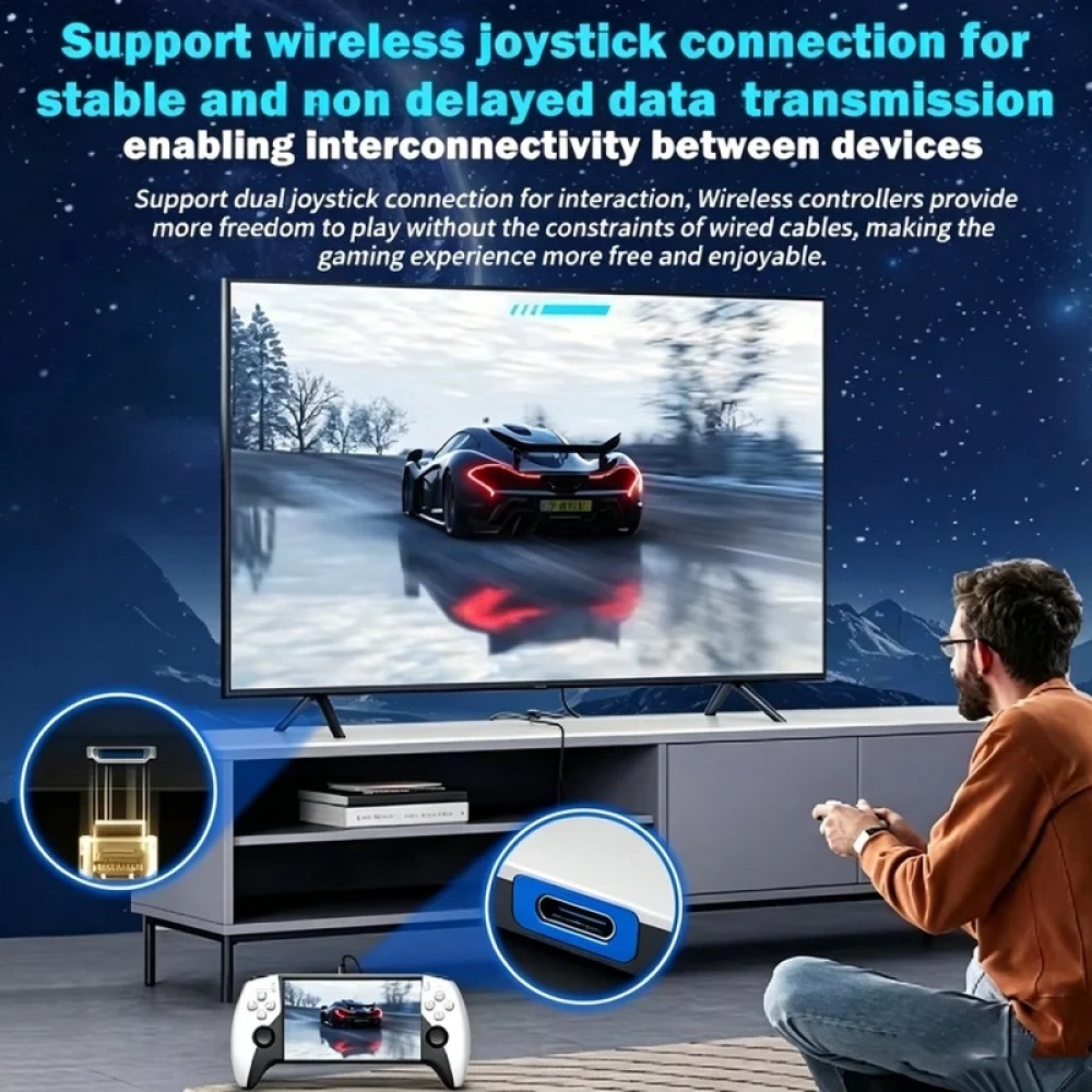 جهاز ألعاب محمول SF3500 بشاشة  - مراجعة Gaming Console Emulator وسعره