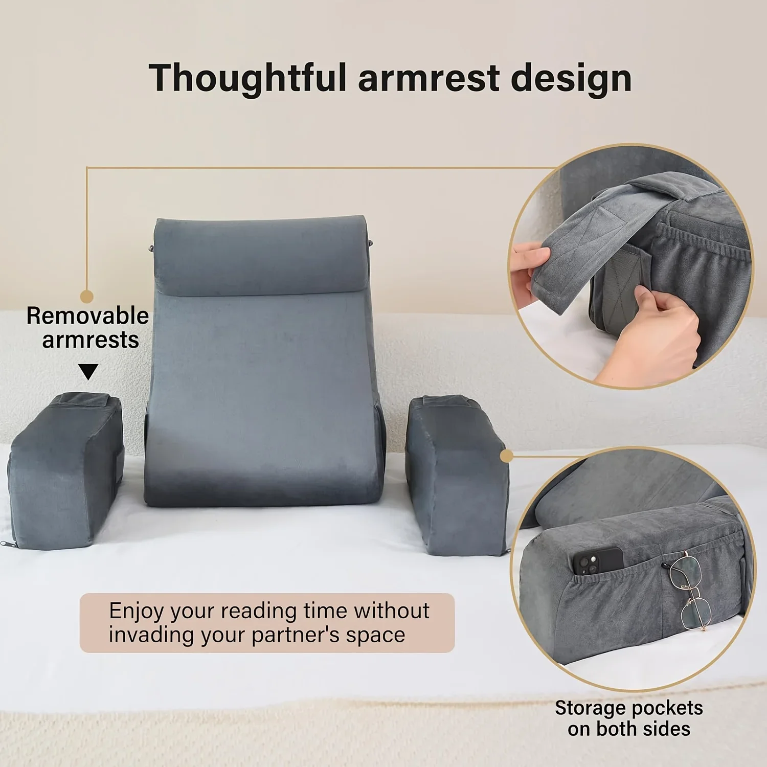 وسادة قراءة من الفوم المرن للس - مراجعة Gaming Chair Cushion وسعره