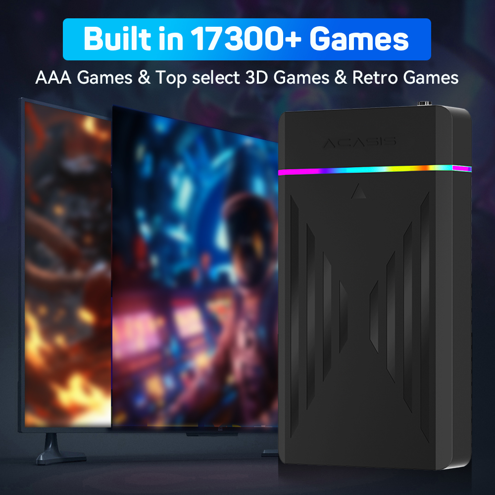 3 تيرابايت محمول للألعاب HDD L - مراجعة Gaming Console Emulator وسعره